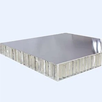 Bare Finish Aluminum Honeycomb Panels for Further Lamination with Stone