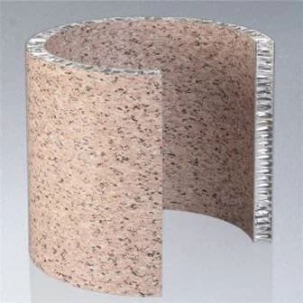 Interior and Exterior Decorative Single Curved and Double Curved Aluminum Honeycomb Panels