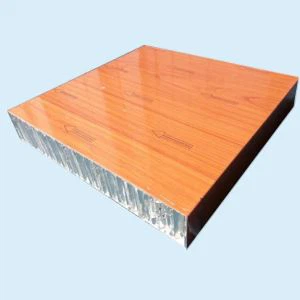 Wood Color Aluminum Honeycomb Panels